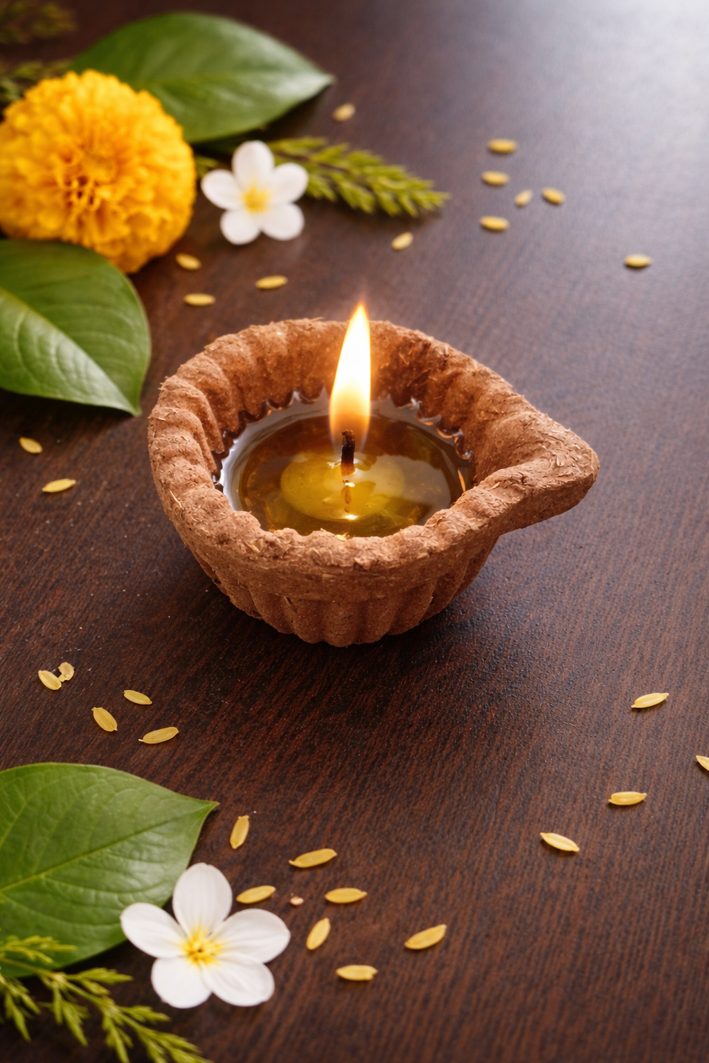 Handcrafted Clay Diyas